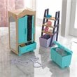 Kidkraft 8 Piece Wooden Plastic Master Closet Dollhouse Accessory Pack