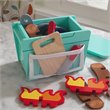 Kidkraft Let's Pretend 27 Piece Wooden Plastic Camping Cookout Play Set