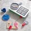 Kidkraft Let's Pretend 27 Piece Wooden Plastic Camping Cookout Play Set