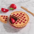 Kidkraft Create & Cook 20 Piece Wooden Plastic Apple Pie Play Set