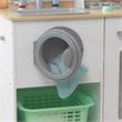 Kidkraft Whisk & Wash Wooden Plastic Play Kitchen and Laundry in White