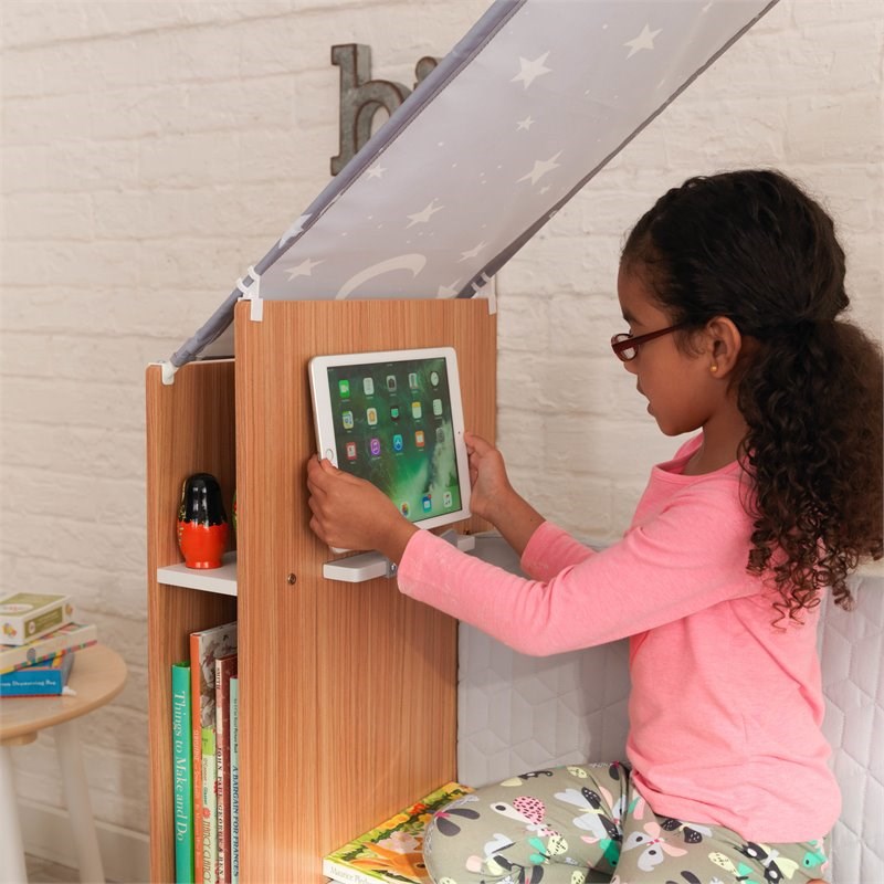 Kidkraft Little Dreamer Deluxe Fabric Wooden Reading Nook