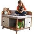 Kidkraft Mid-Century Kid Wooden Corner Reading Nook