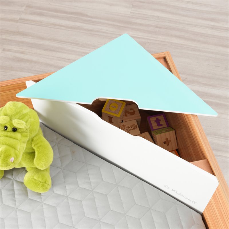 Kidkraft Mid-Century Kid Wooden Corner Reading Nook