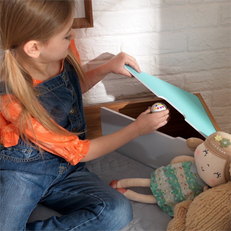 Kidkraft Mid-Century Kid Wooden Corner Reading Nook