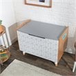 Kidkraft Mid-Century Kid Plastic Lift Top Wooden Toy Box