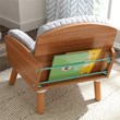 Kidkraft Mid-Century Kid 2 Piece Fabric Cushioned Reading Chair and Ottoman