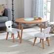 Kidkraft Mid-Century Kid 3 Piece Toddler Storage Activity Table Set