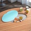 Kidkraft Mid-Century Kid 3 Piece Toddler Storage Activity Table Set