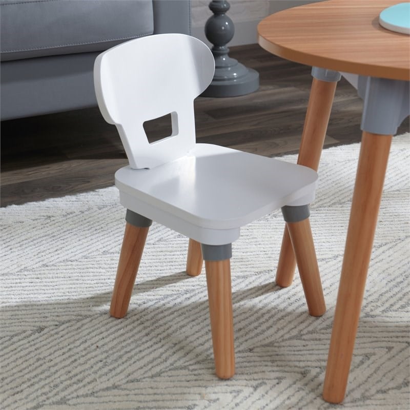 Kidkraft Mid-Century Kid 3 Piece Toddler Storage Activity Table Set