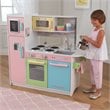 Kidkraft Uptown Wooden Plastic Play Kitchen in Pastel