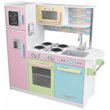 Kidkraft Uptown Wooden Plastic Play Kitchen in Pastel