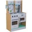 Kidkraft Let's Cook Wooden Plastic Play Kitchen in Natural