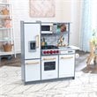 Kidkraft Uptown Elite Wooden Plastic Play Kitchen with EZ Kraft Assembly