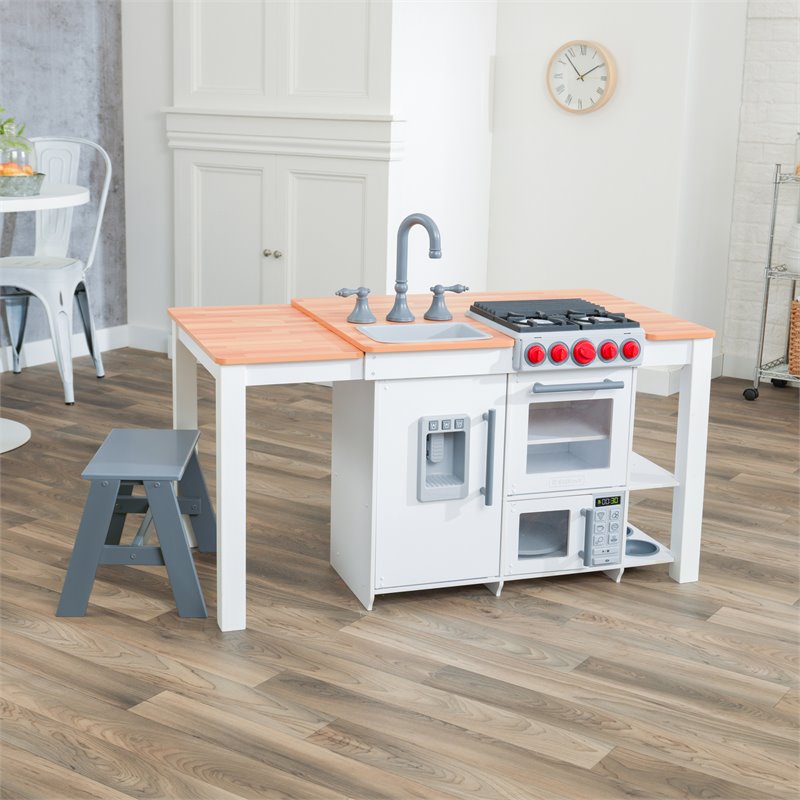 Play Kitchen With Ez Kraft Assembly, Chef S Cook And Create Island Play Kitchen