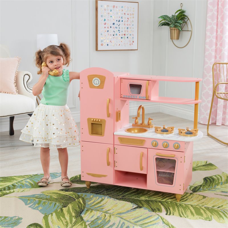 kidkraft retro kitchen set