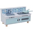 Kidkraft Play & Put Away Wooden Plastic Play Kitchen in White