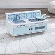 Kidkraft Play & Put Away Wooden Plastic Play Kitchen in White