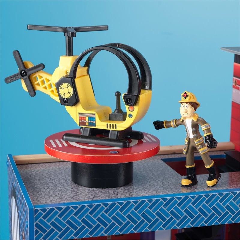 Kidkraft 24 Piece Wooden Plastic Hometown Heroes Play Set Cymax Business