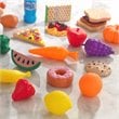 Kidkraft 30 Piece Multicolored Plastic Play Food Set