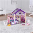 Kidkraft 16 Piece Deluxe Multicolored Wooden Plastic Horse Stable
