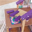 Kidkraft 16 Piece Deluxe Multicolored Wooden Plastic Horse Stable