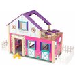 Kidkraft 16 Piece Deluxe Multicolored Wooden Plastic Horse Stable