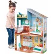 Kidkraft Emily 10 Piece Wooden Plastic Glam Dollhouse