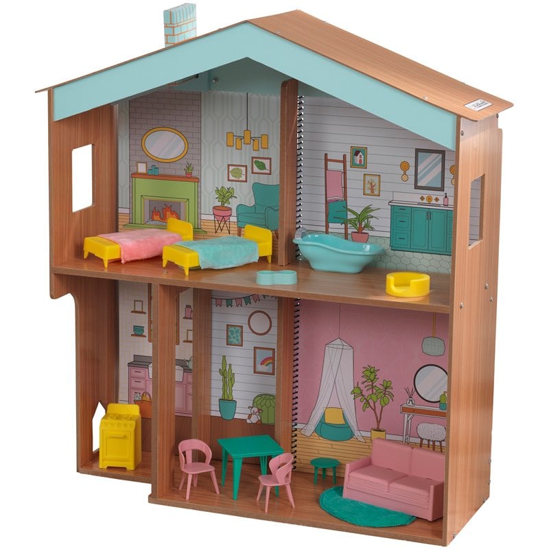 Kidkraft Designed by Me 20 Piece Color Decor Dollhouse