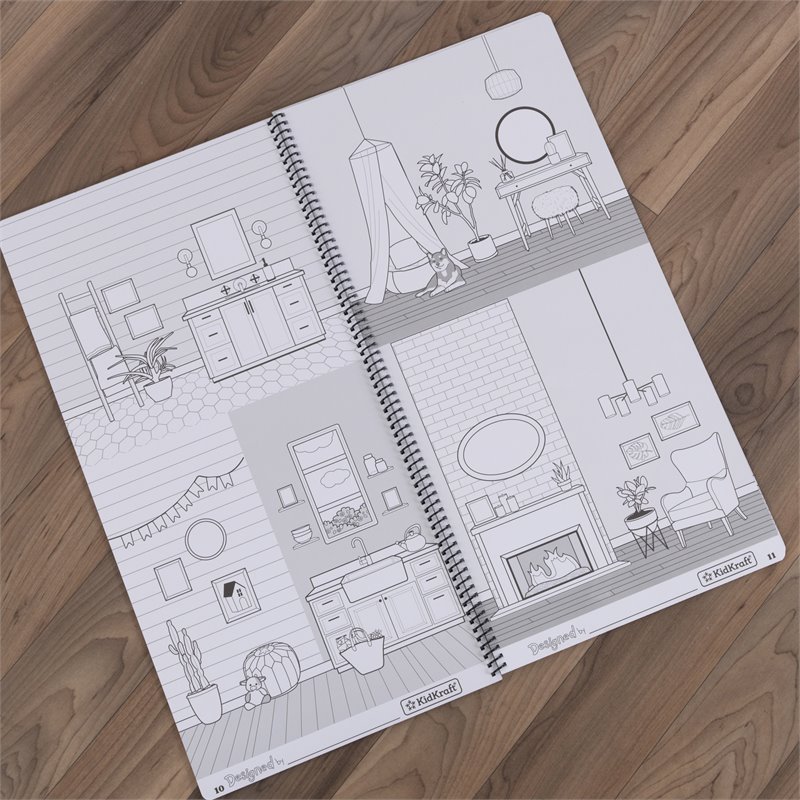 Kidkraft Designed by Me 20 Piece Color Decor Dollhouse