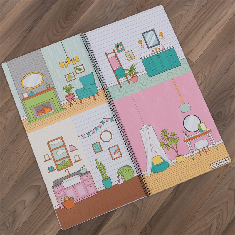 Kidkraft Designed by Me 20 Piece Color Decor Dollhouse