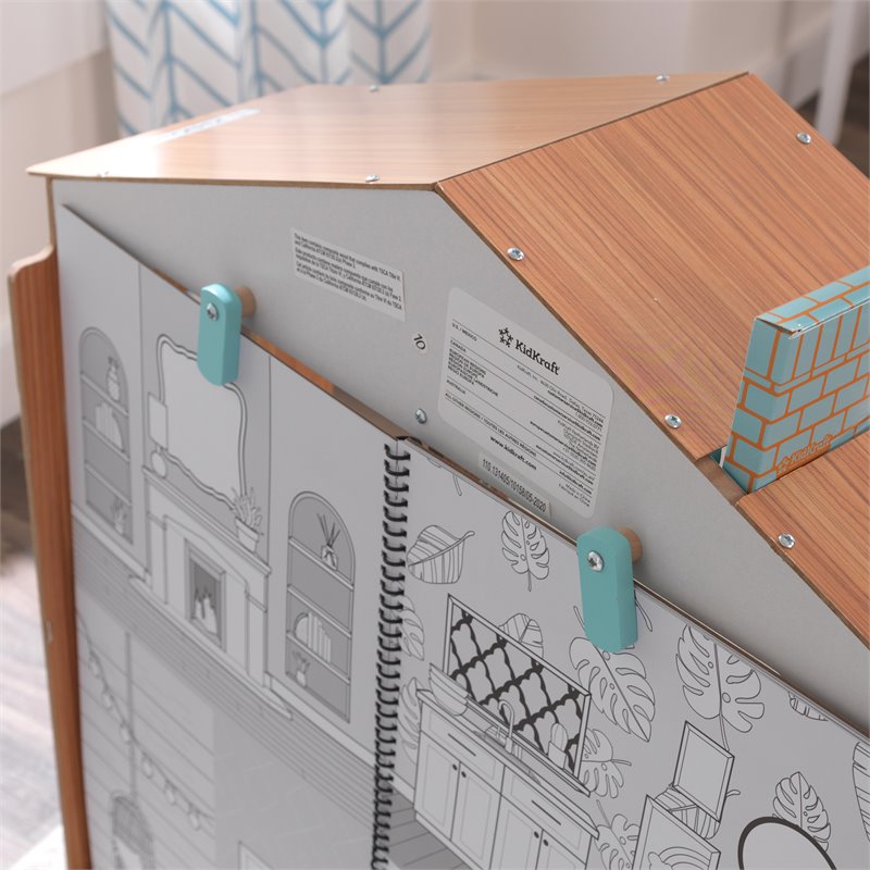 Kidkraft Designed by Me 20 Piece Color Decor Dollhouse