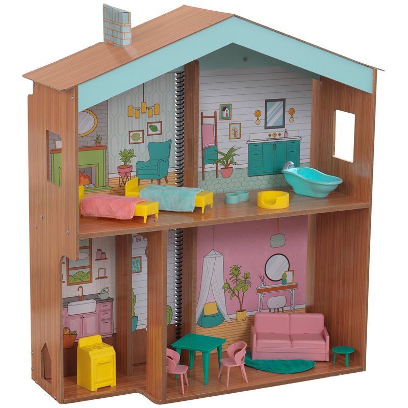 Kidkraft Designed by Me 20 Piece Color Decor Dollhouse