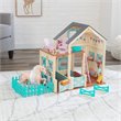 Kidkraft Sweet Meadow 24 Piece Multicolored Wooden Plastic Horse Stable