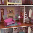 Kidkraft Penelope 9 Piece Multicolored Wooden Plastic Dollhouse