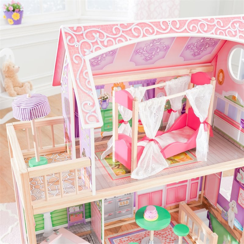 Kidkraft Ava 10 Piece Spacious Dreamy Dollhouse