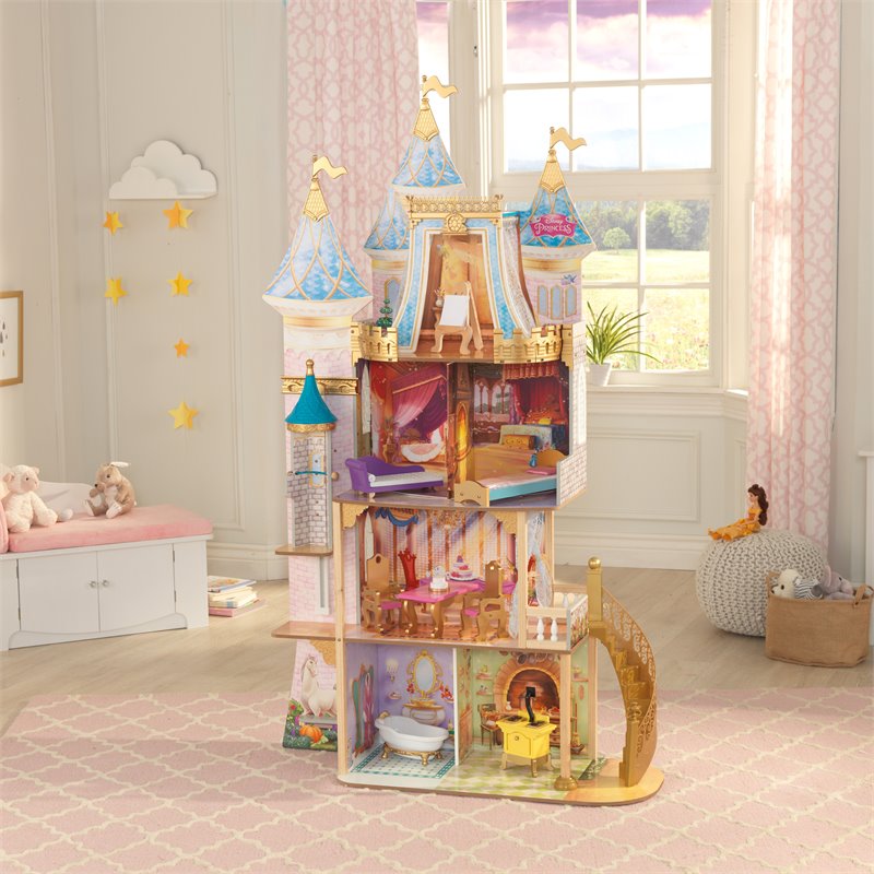 Kidkraft Disney 10 Piece Princess Royal Celebration Dollhouse