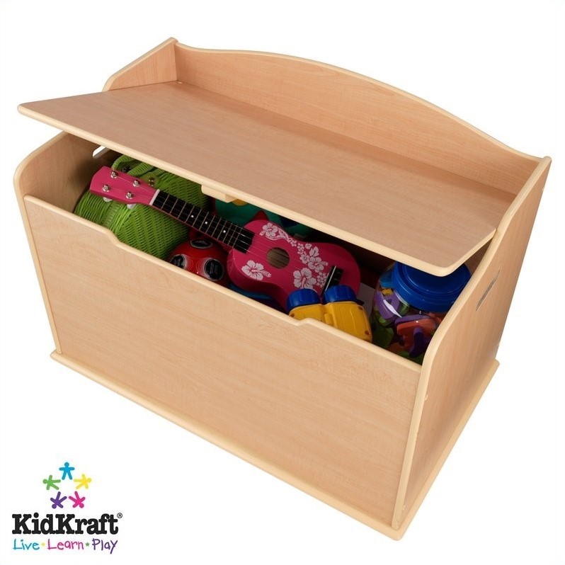 kidkraft austin toy box natural