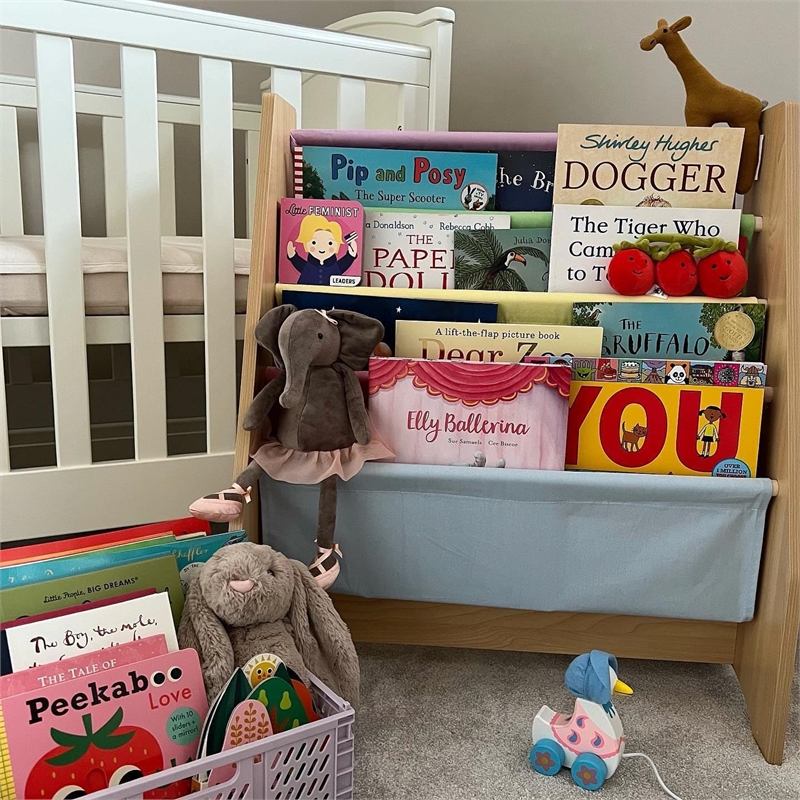 KidKraft Pastel Sling Bookshelf