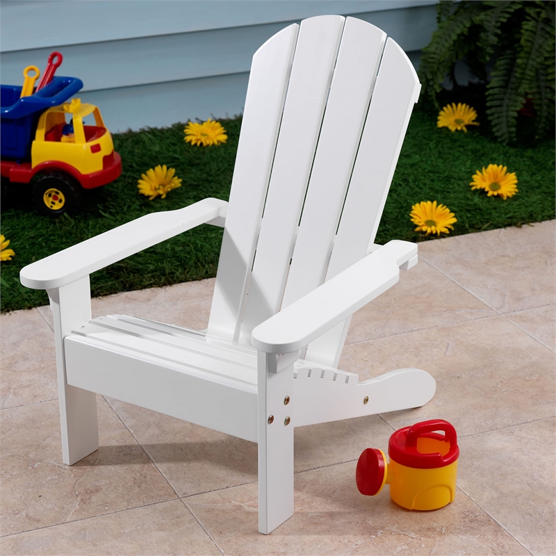 KidKraft Adirondack All-Wood Chair in Honey