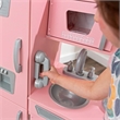 KidKraft Vintage Play Kitchen in Pink with Stainless Steel Fixtures & Ice Maker