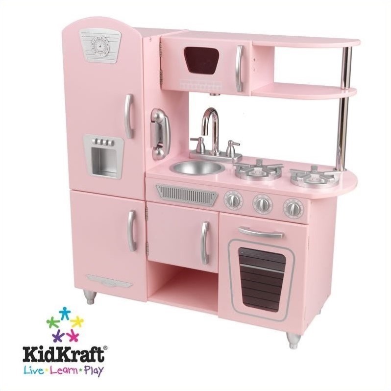 kidkraft vintage pink kitchen
