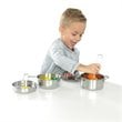 KidKraft 11 Piece Deluxe Cookware Set in Silver