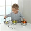 KidKraft 11 Piece Deluxe Cookware Set in Silver