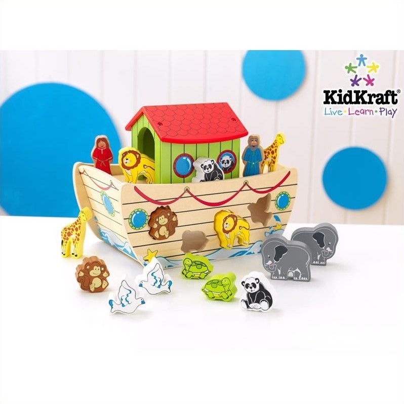 kidkraft noah's ark shape sorter