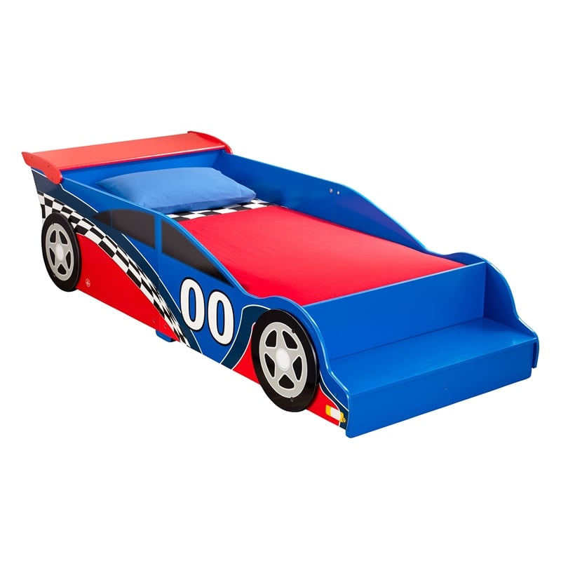 KidKraft Racecar Toddler Bed
