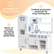KidKraft White Vintage Play Kitchen