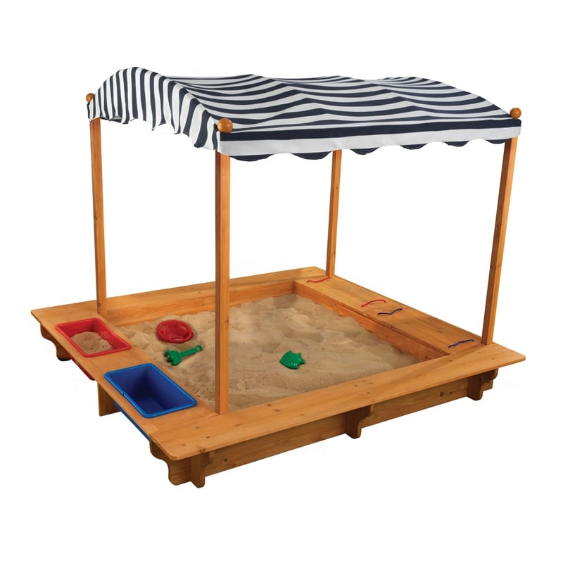 KidKraft Outdoor Sandbox with Canopy