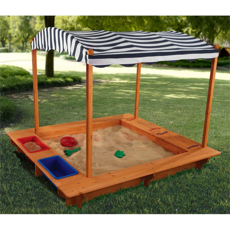 KidKraft Outdoor Sandbox with Canopy