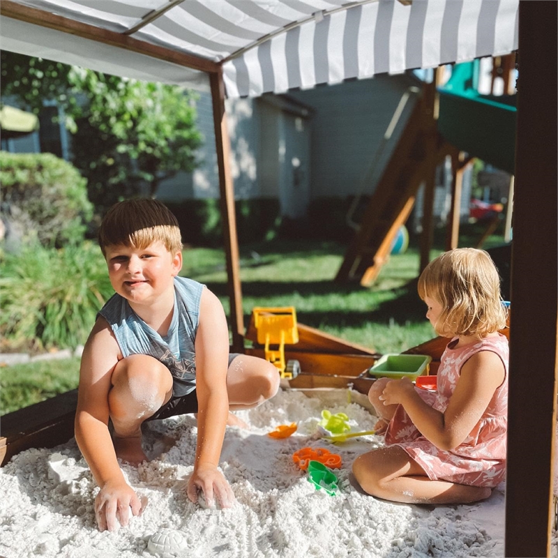 KidKraft Outdoor Sandbox with Canopy